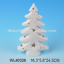 High quality white porcelain christmas tree decoration